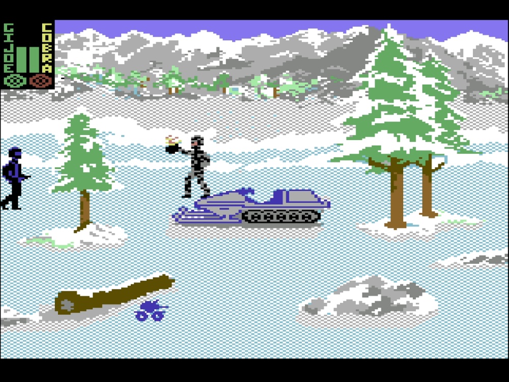 Gameplay of G.I. Joe: A Real American Hero for Commodore 64